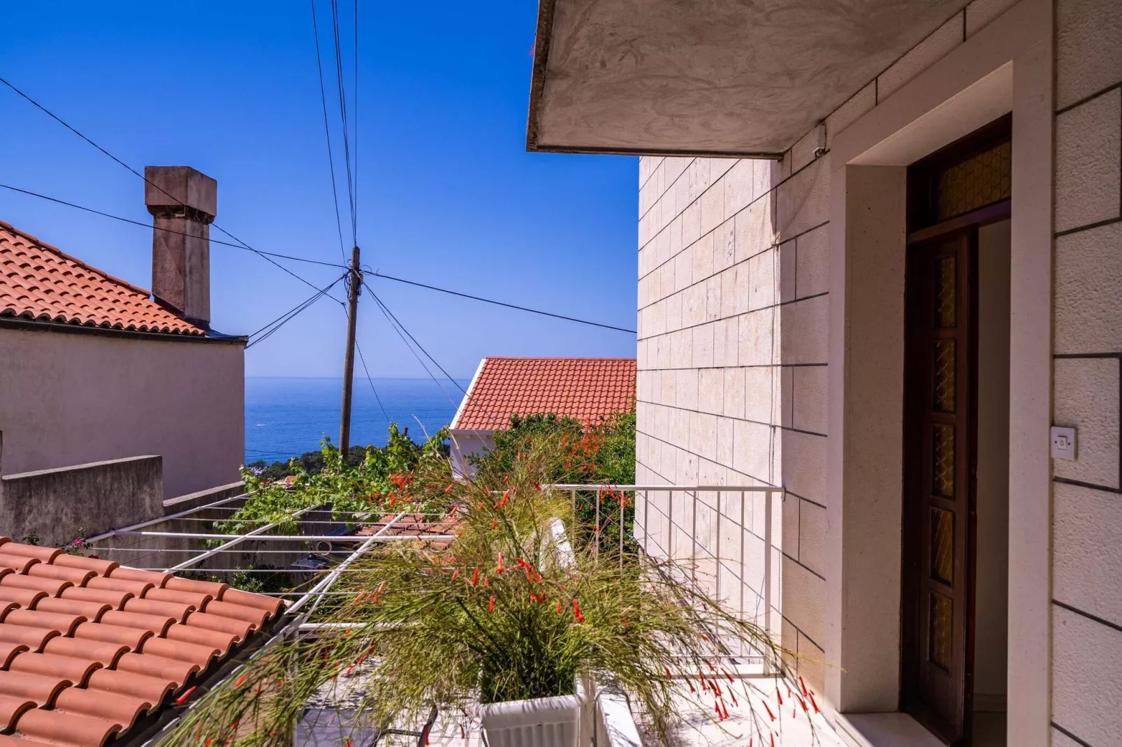 Apartments Stella - Three-Bedroom Apartment with Balcony and Terrace-Outdoor