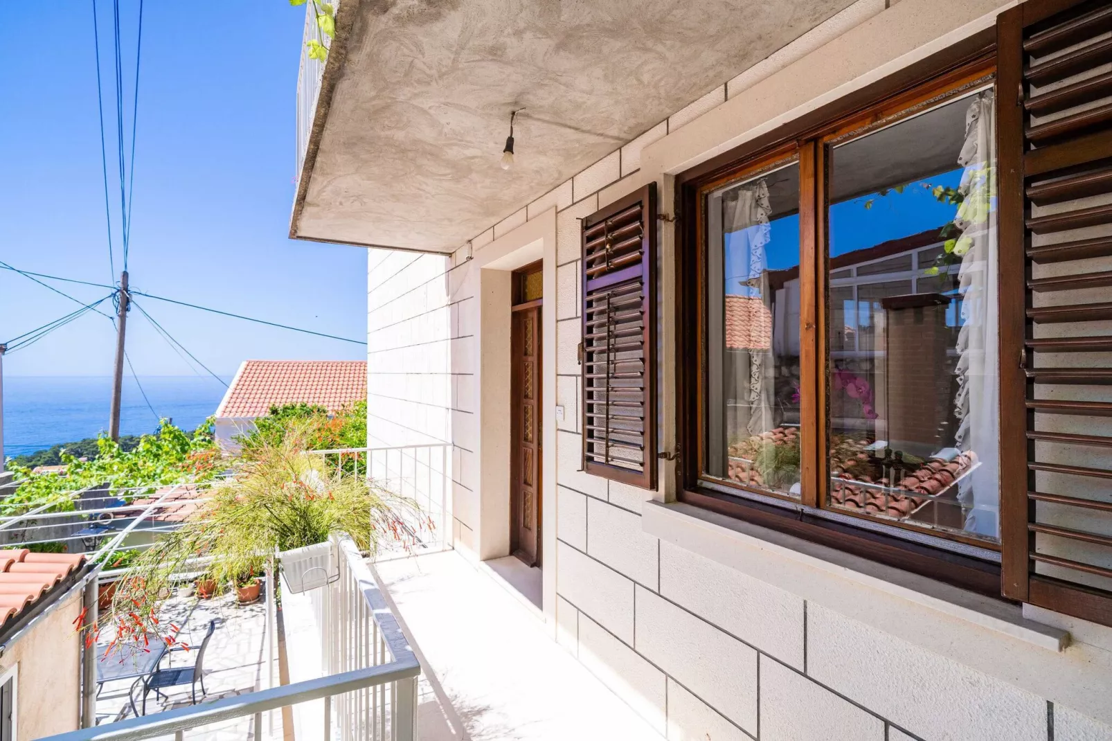 Apartments Stella - Three-Bedroom Apartment with Balcony and Terrace-Outdoor