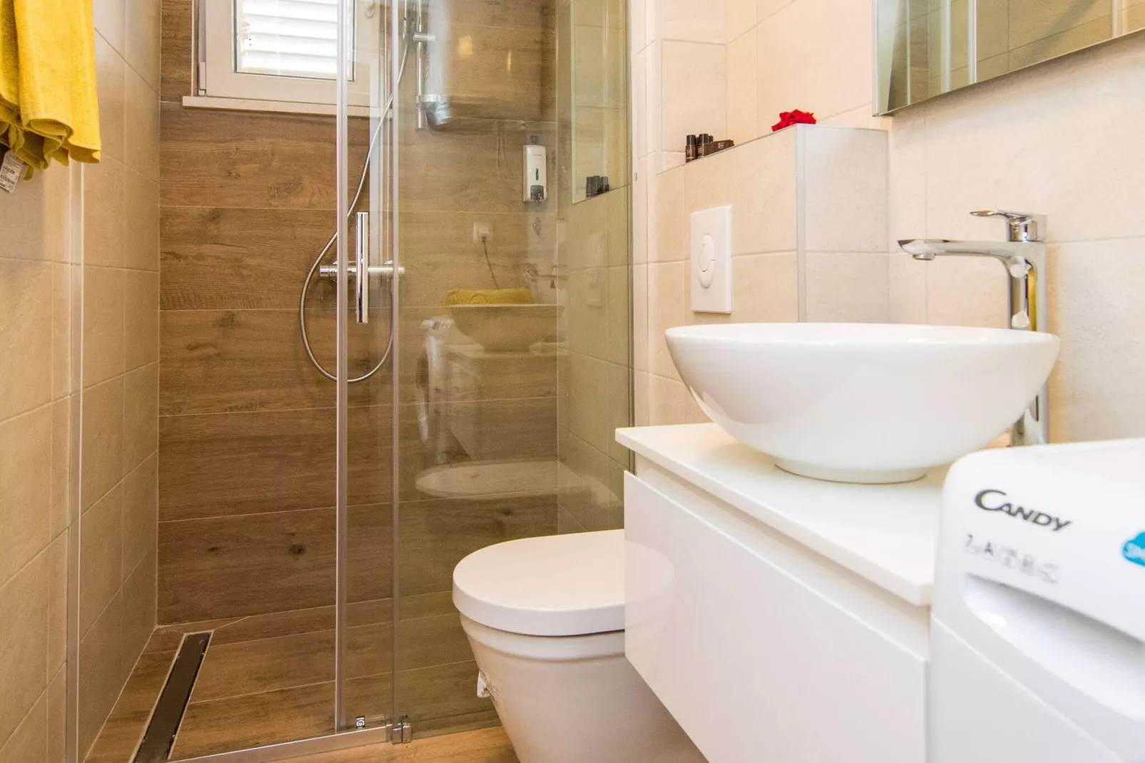 Apartment Velvet - Studio Apartment with Hot Tub-Bathroom