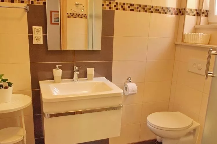 Apartments Villa Rea Orebić - Studio Apartment  ( 1 )-Salle de bain