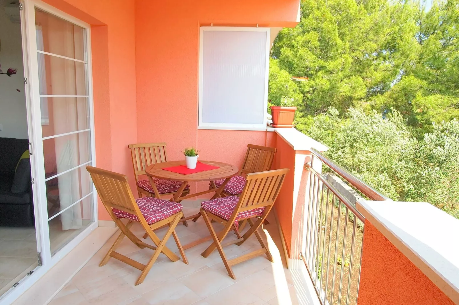 Apartments Villa Rea Orebić - One Bedroom Apartment with Terrace ( 3 )-Terrasse