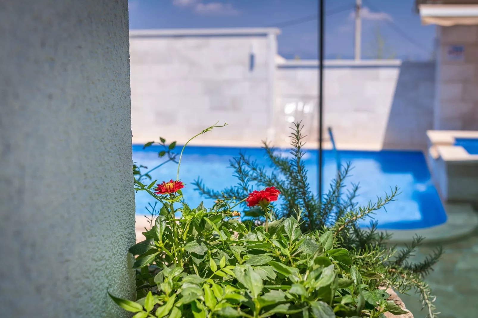 Holiday home Škrika -Three Bedroom Home with heated Pool and Jacuzzi-Pool