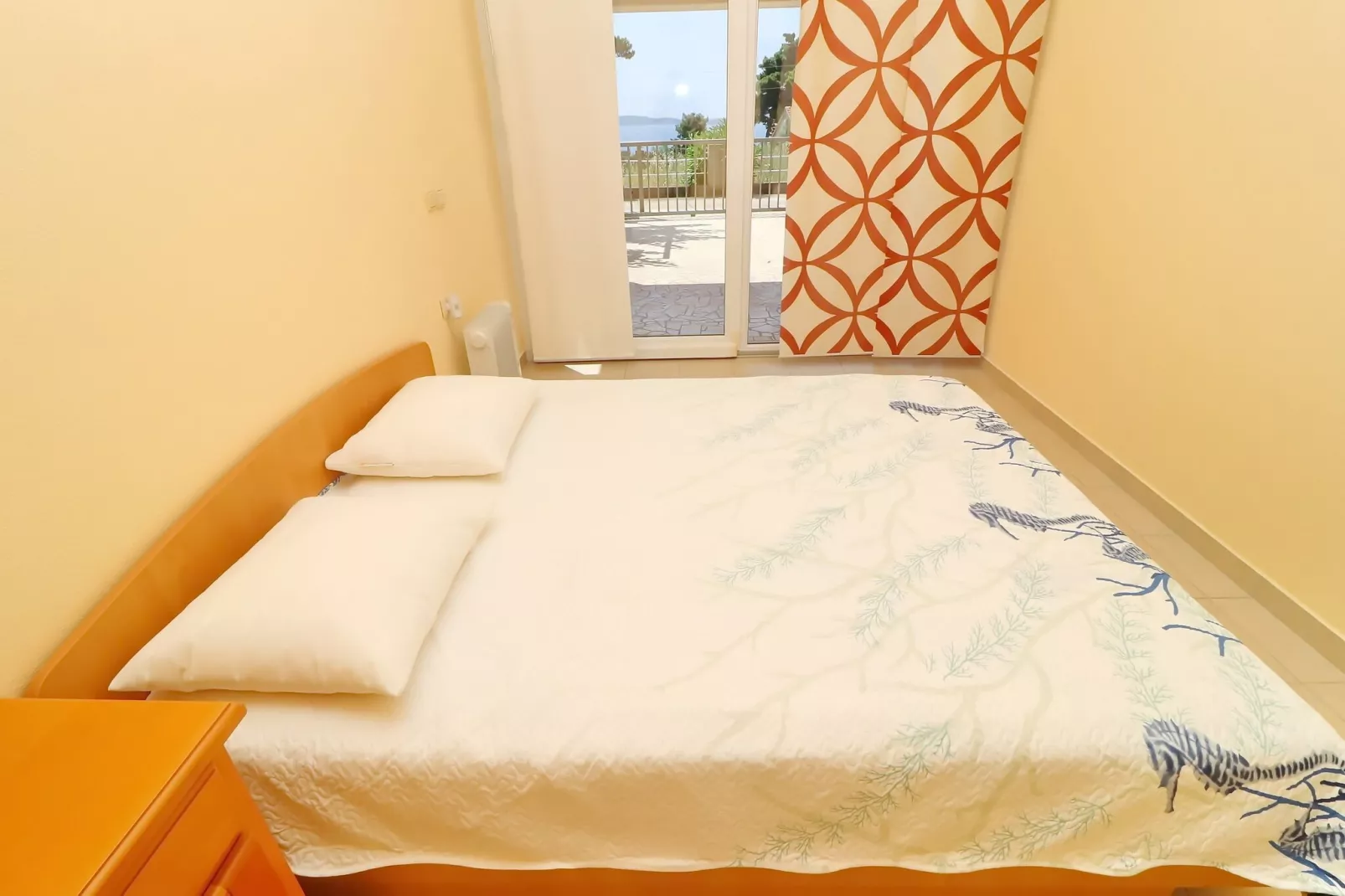 Apartments Villa Michele-One Bedroom Apartment with Terrace ( Smokva )-Schlafzimmer