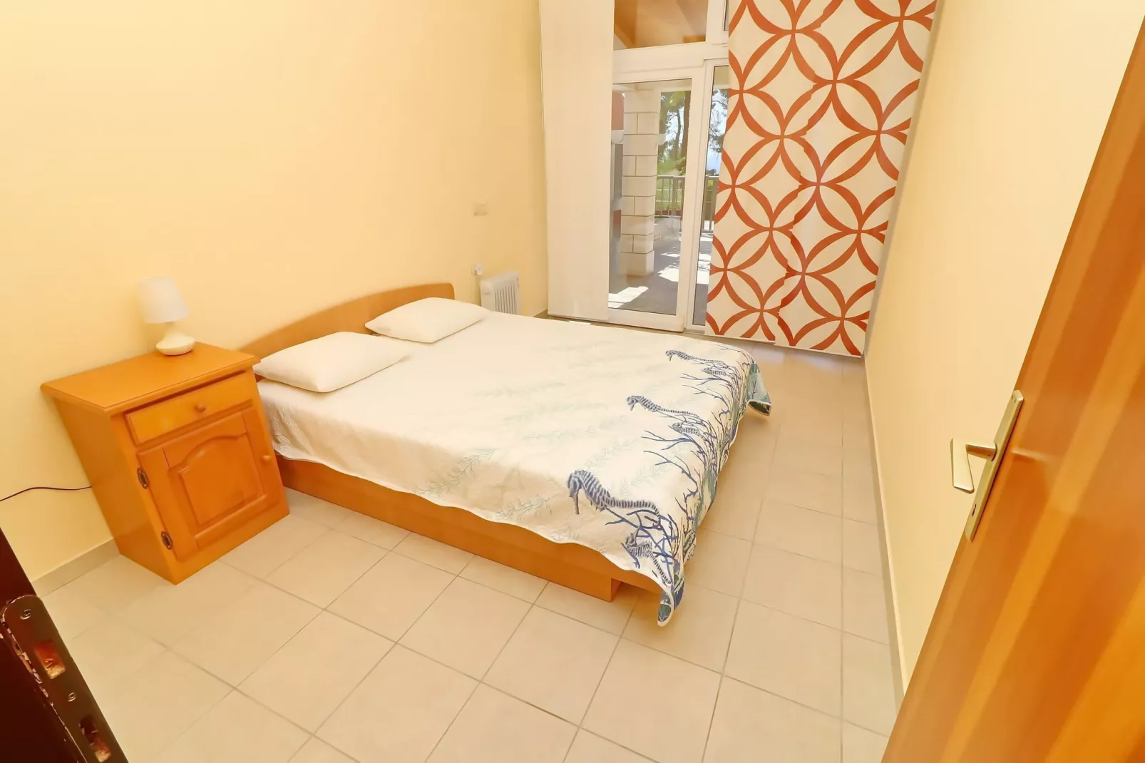 Apartments Villa Michele-One Bedroom Apartment with Terrace ( Smokva )-Schlafzimmer