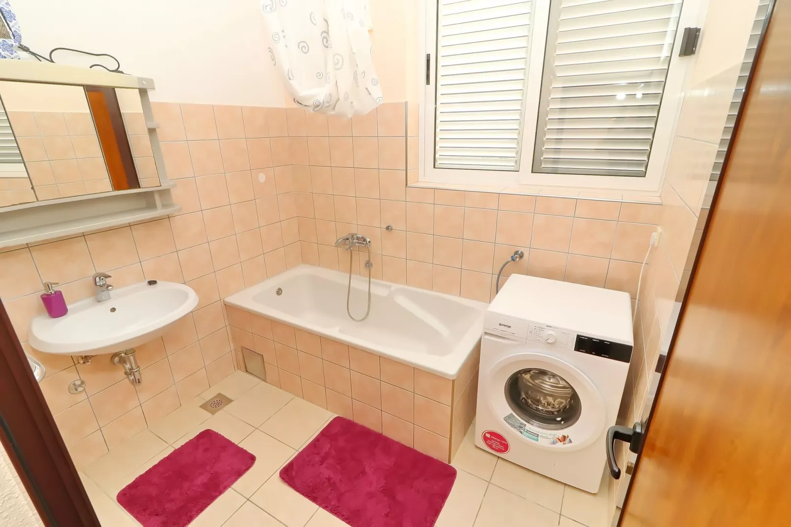 Apartments Villa Michele-One Bedroom Apartment with Terrace ( Smokva )-Badezimmer