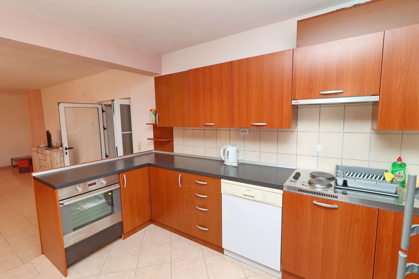 Apartments Villa Michele-Three Bedroom Apartment with Terrace ( Mandarin )-Küche
