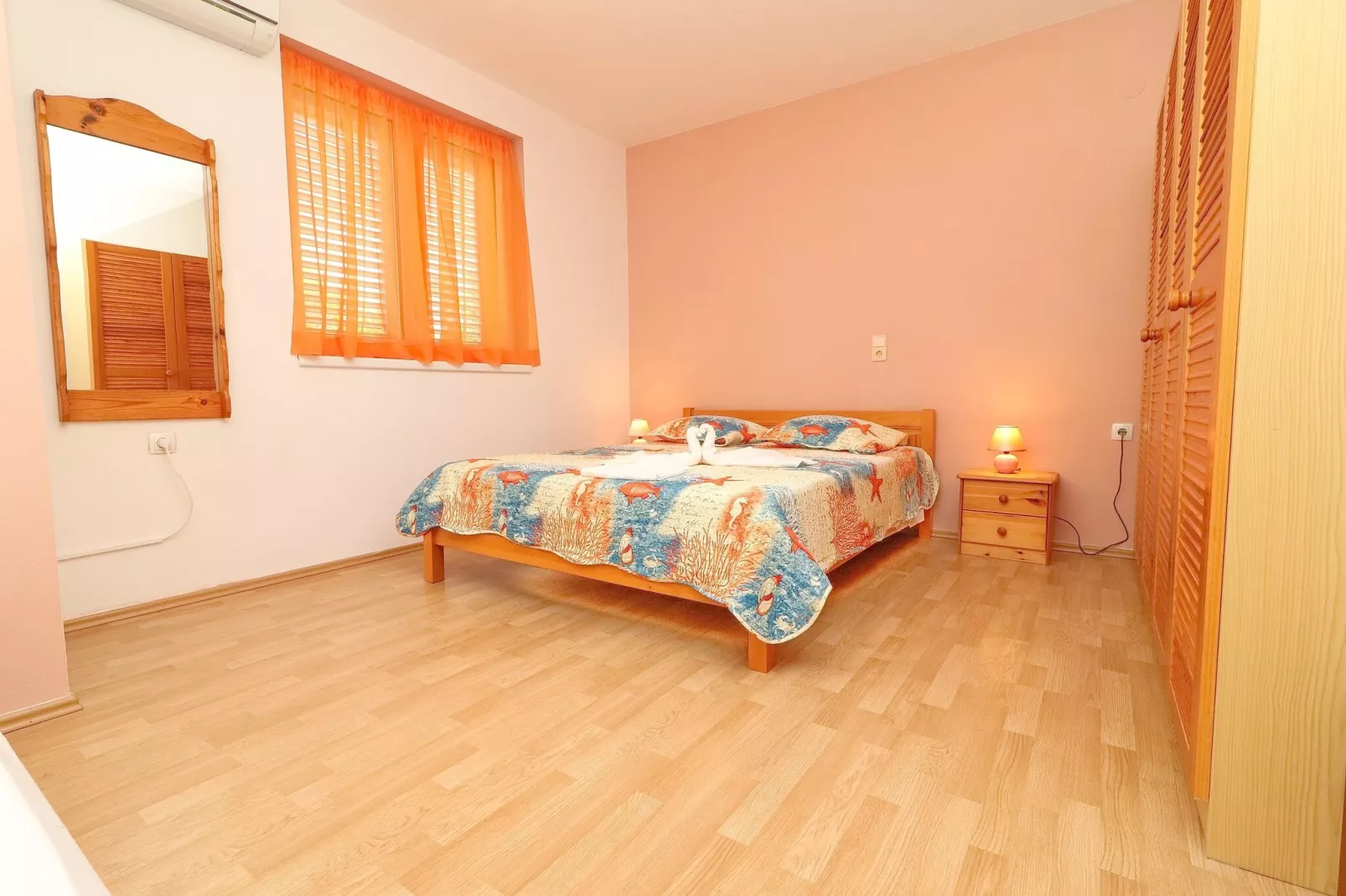 Apartments Villa Michele-Three Bedroom Apartment with Terrace ( Mandarin )-Schlafzimmer
