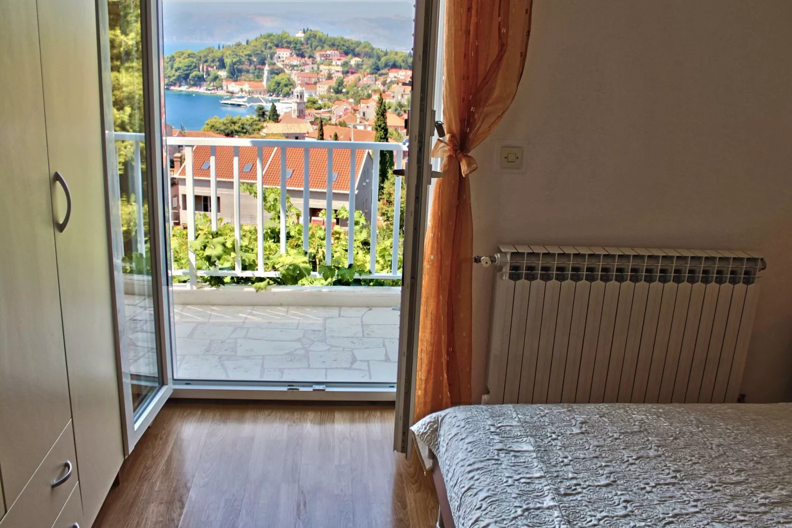 Apartment Siesta - Two-Bedroom Apartment with Balcony and Sea View-Aussicht