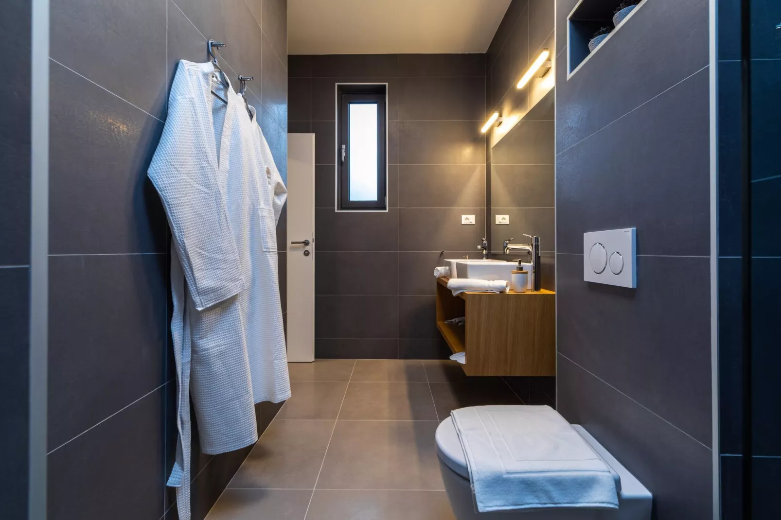 Villa Desire - Three Bedroom Villa with Pool and Sea View-Bathroom