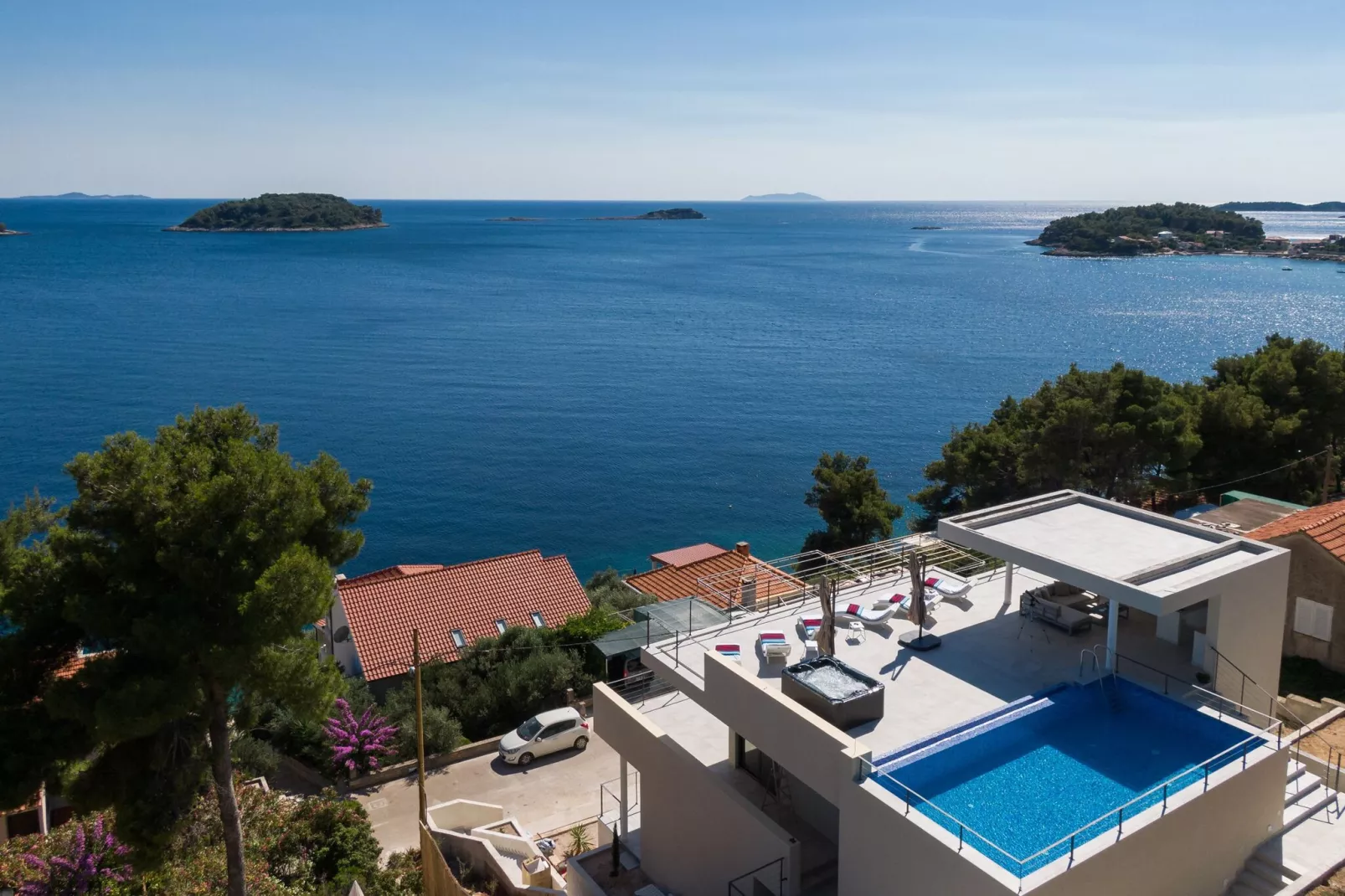 Villa Desire - Three Bedroom Villa with Pool and Sea View-Pool