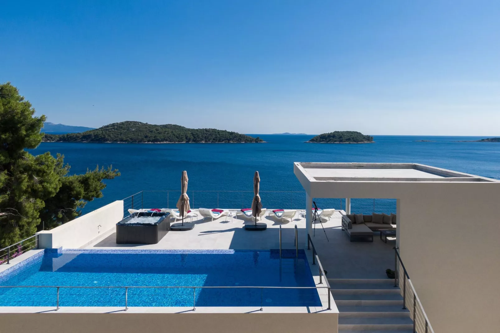 Villa Desire - Three Bedroom Villa with Pool and Sea View-Pool