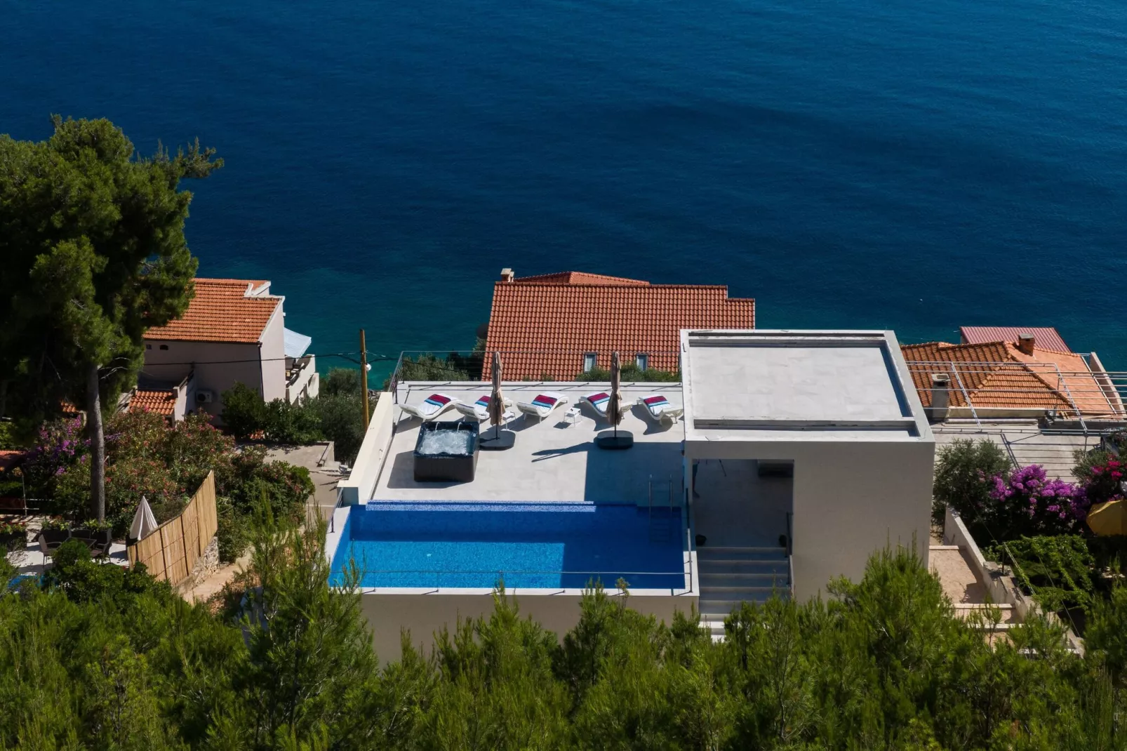 Villa Desire - Three Bedroom Villa with Pool and Sea View-View