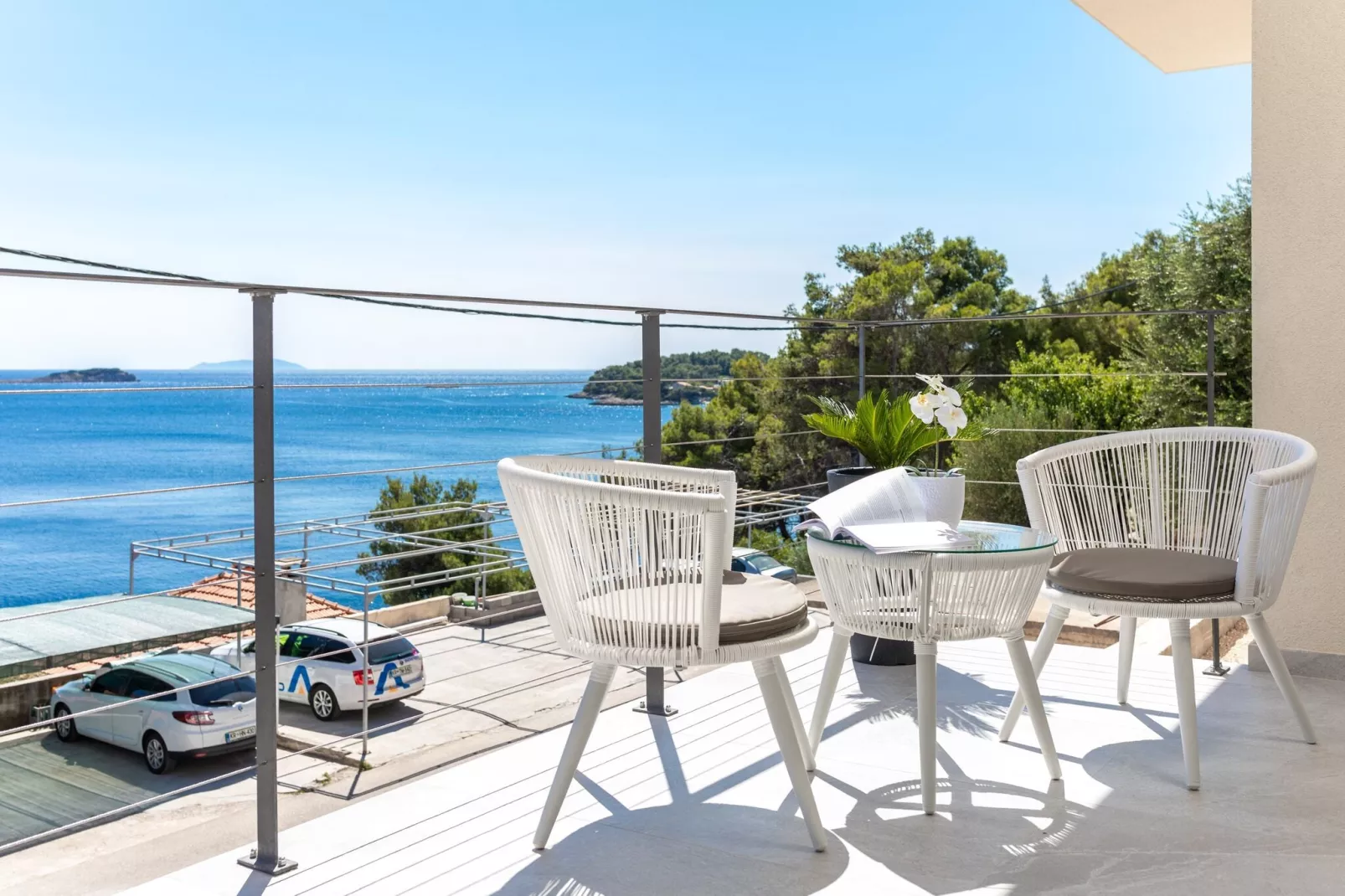 Villa Desire - Three Bedroom Villa with Pool and Sea View-Terrace