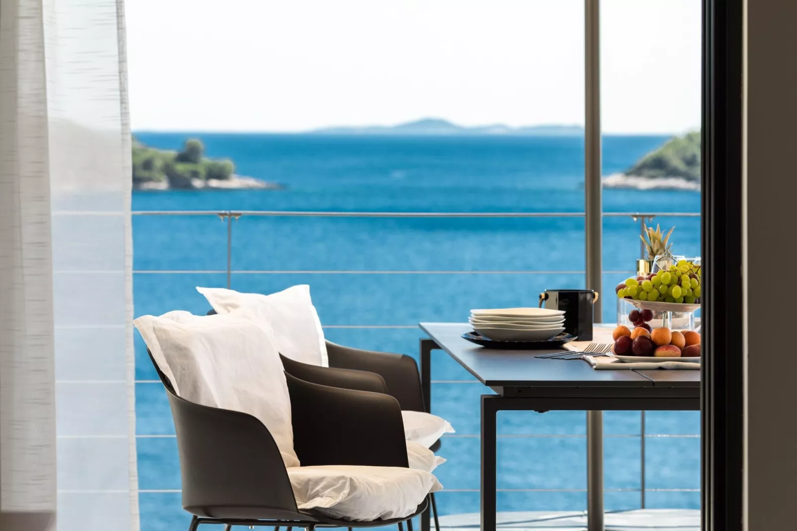Villa Desire - Three Bedroom Villa with Pool and Sea View-Outdoor