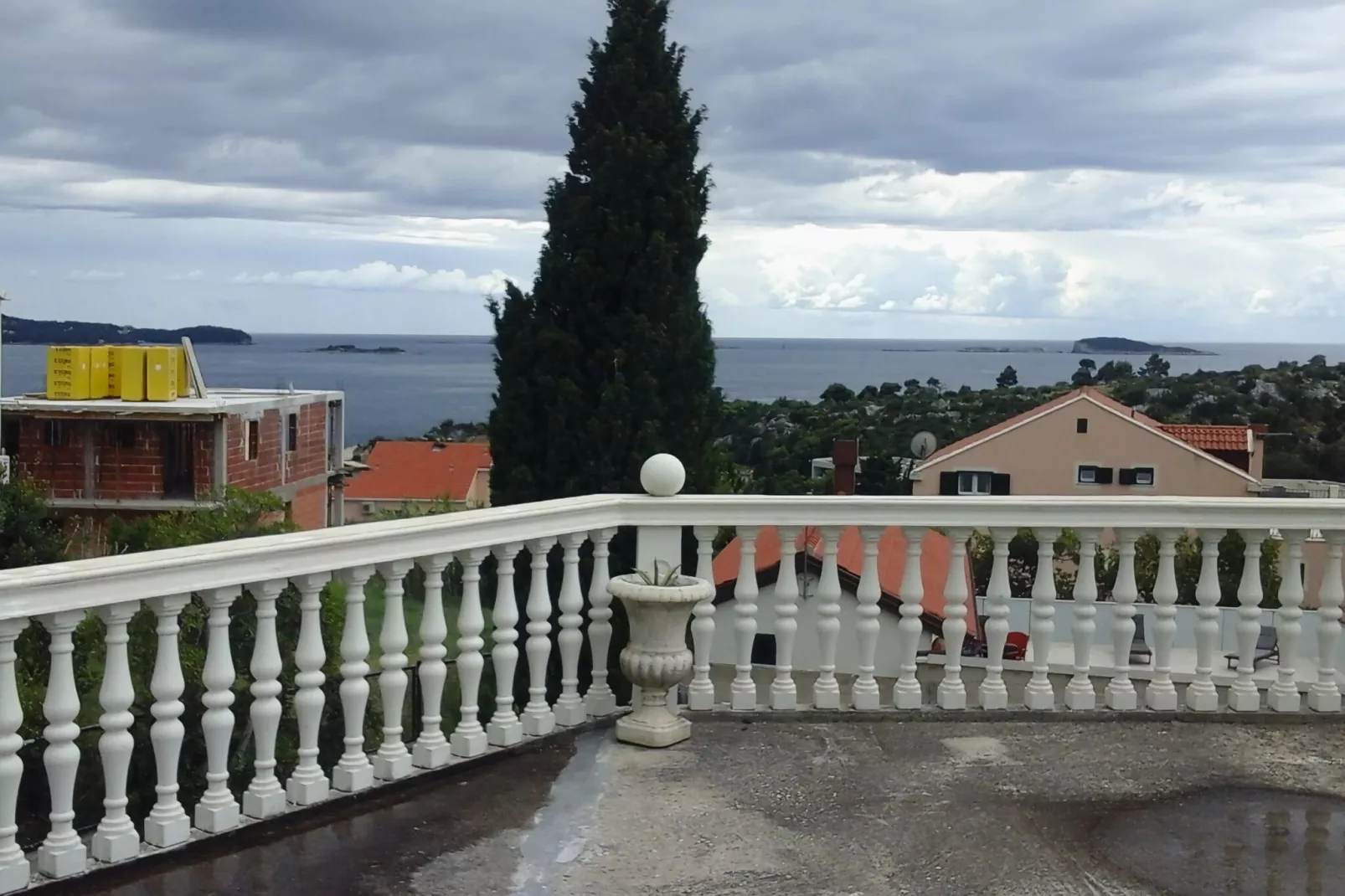 Apartments and Room Katja - Double Room-Terrace balcony