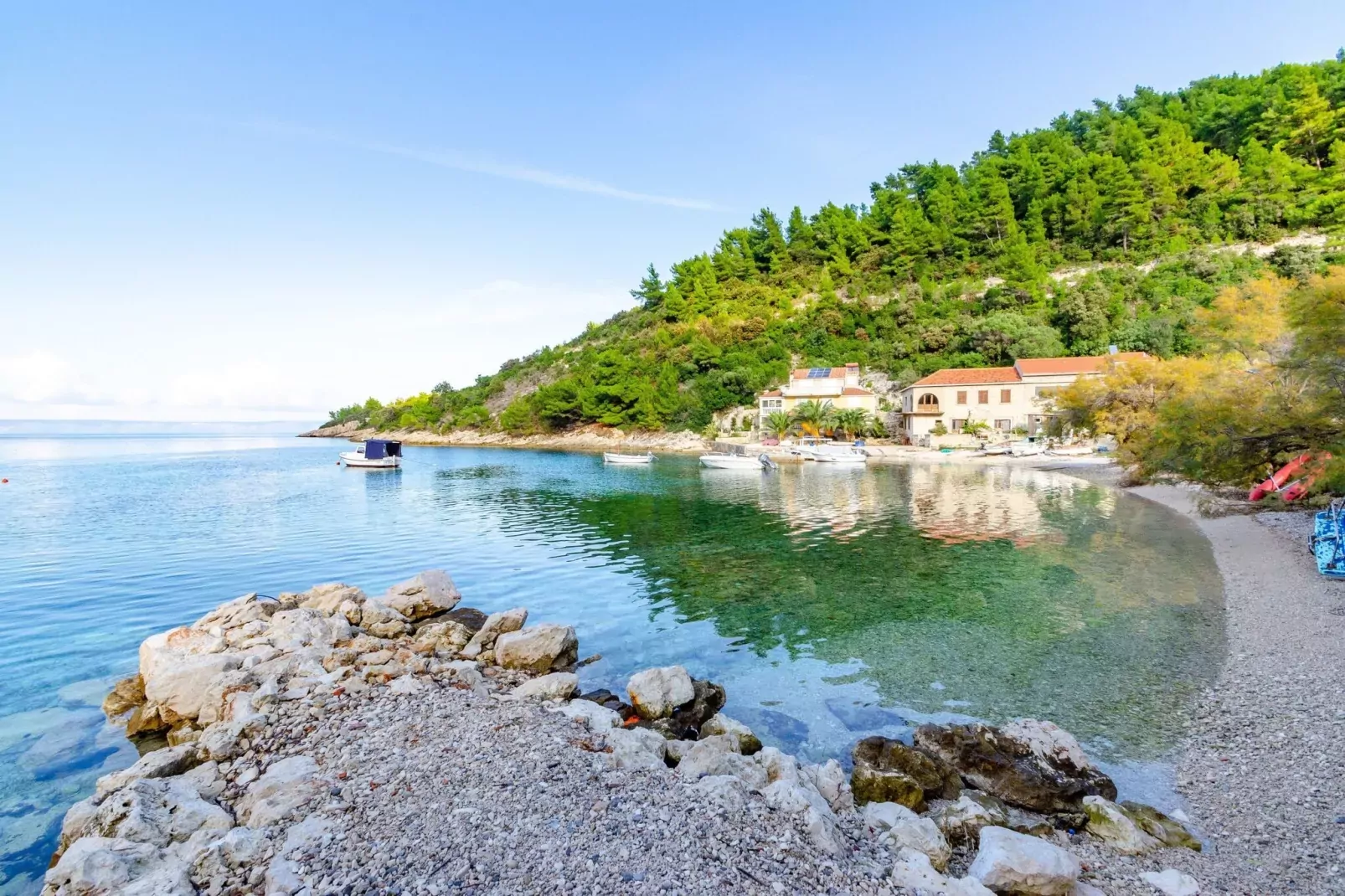 Vacation House Marija, Korčula-Two Bedroom Holiday Home with Terrace and Sea View-Vue