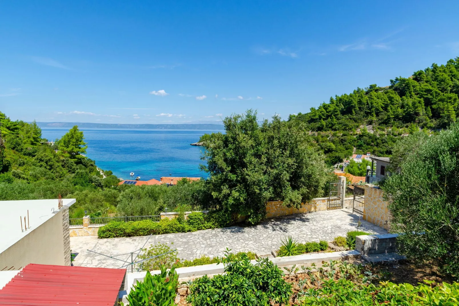 Vacation House Marija, Korčula-Two Bedroom Holiday Home with Terrace and Sea View-Vue