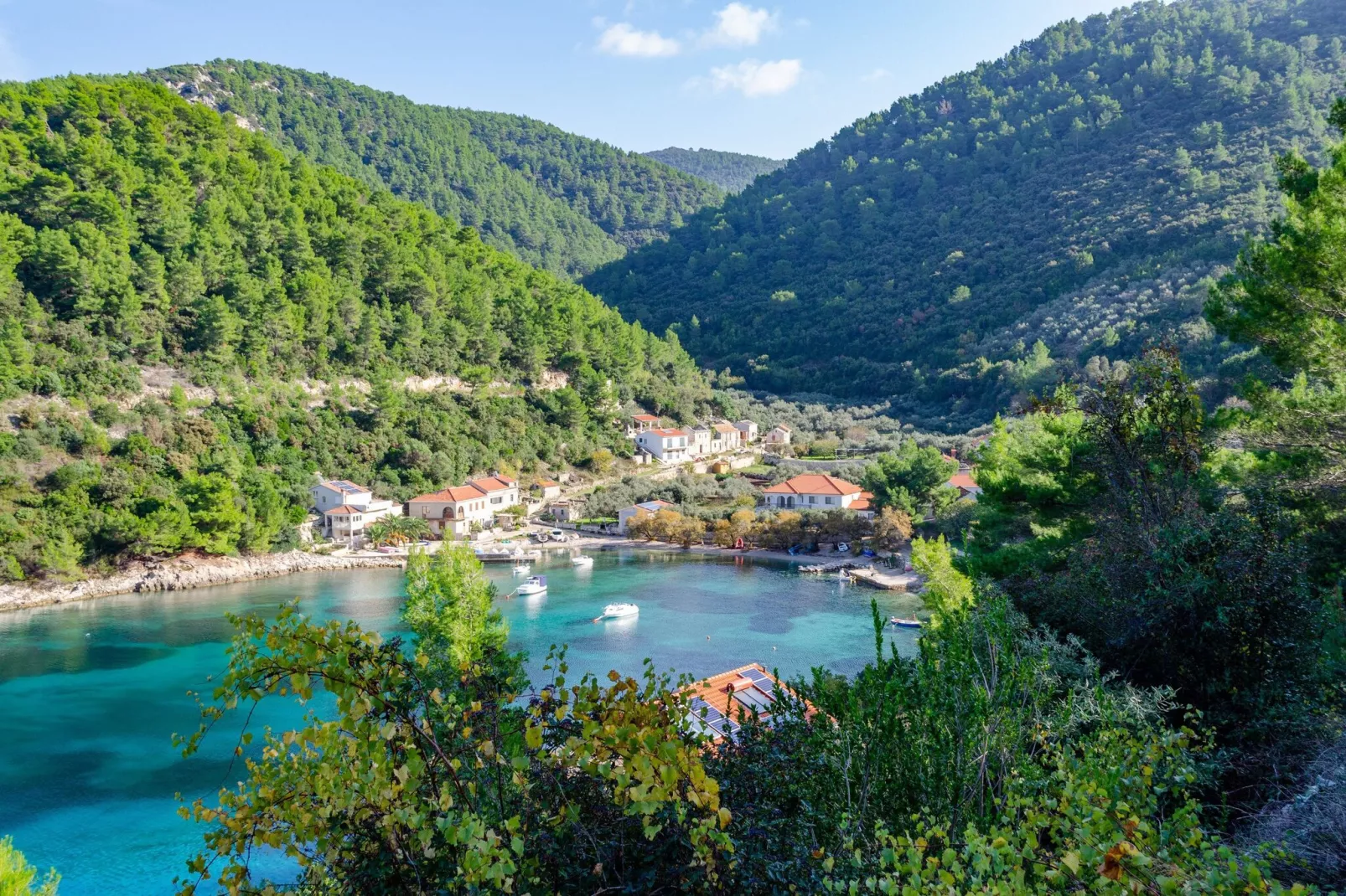 Vacation House Marija, Korčula-Two Bedroom Holiday Home with Terrace and Sea View-Vue