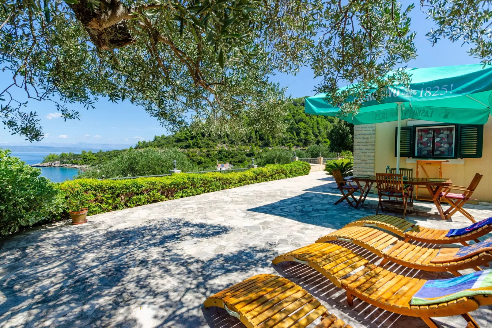 Vacation House Marija, Korčula-Two Bedroom Holiday Home with Terrace and Sea View-Terrasse
