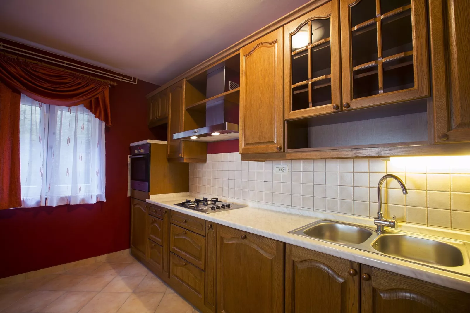 Apartment Villa IN - Four-Bedroom Apartment with Private Pool-Küche