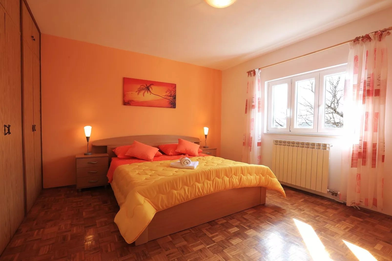 Apartment Villa IN - Four-Bedroom Apartment with Private Pool-Schlafzimmer