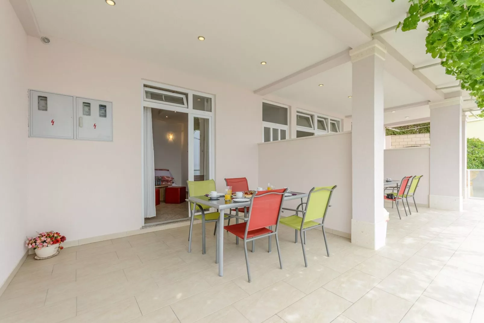 Apartments Hope (Dugi Rat) - Comfort OneBedroom Apartment with Terrace and Sea View (A1)-Terrace