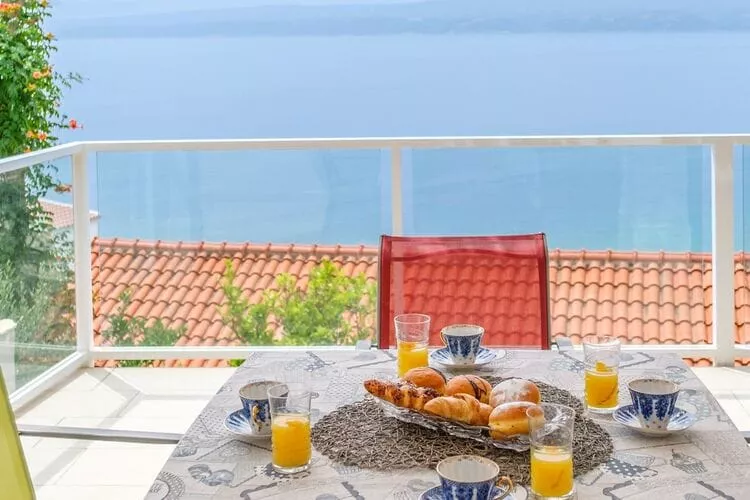 Apartments Hope (Dugi Rat) - One-Bedroom Apartment with Terrace and Sea View (A2)-View