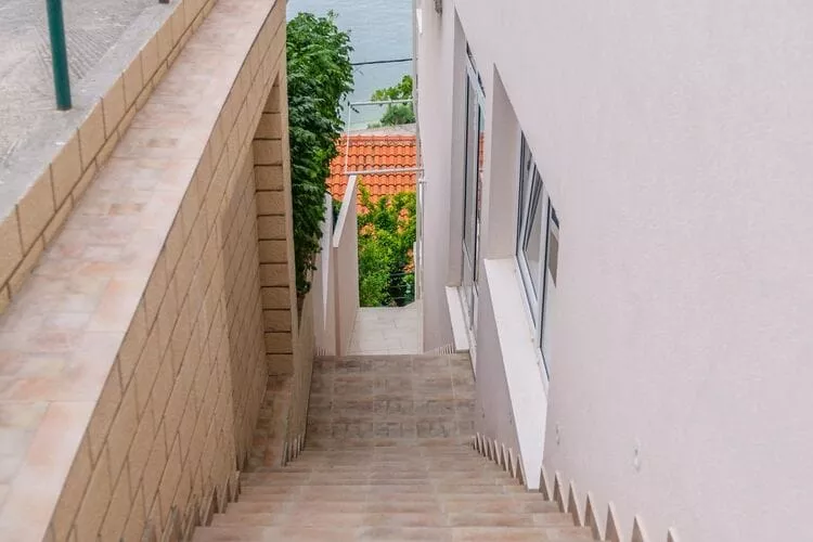 Apartments Hope (Dugi Rat) - One-Bedroom Apartment with Terrace and Sea View (A2)-Outdoor