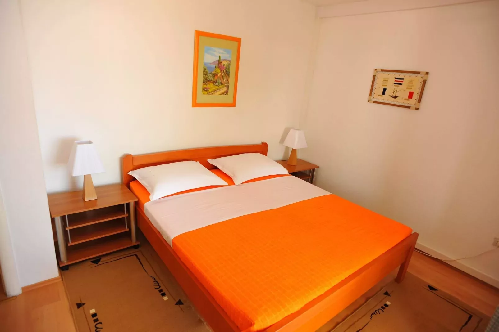 Villa Anni-Two Bedroom Apartment with Terrace ( A1)-Bedroom