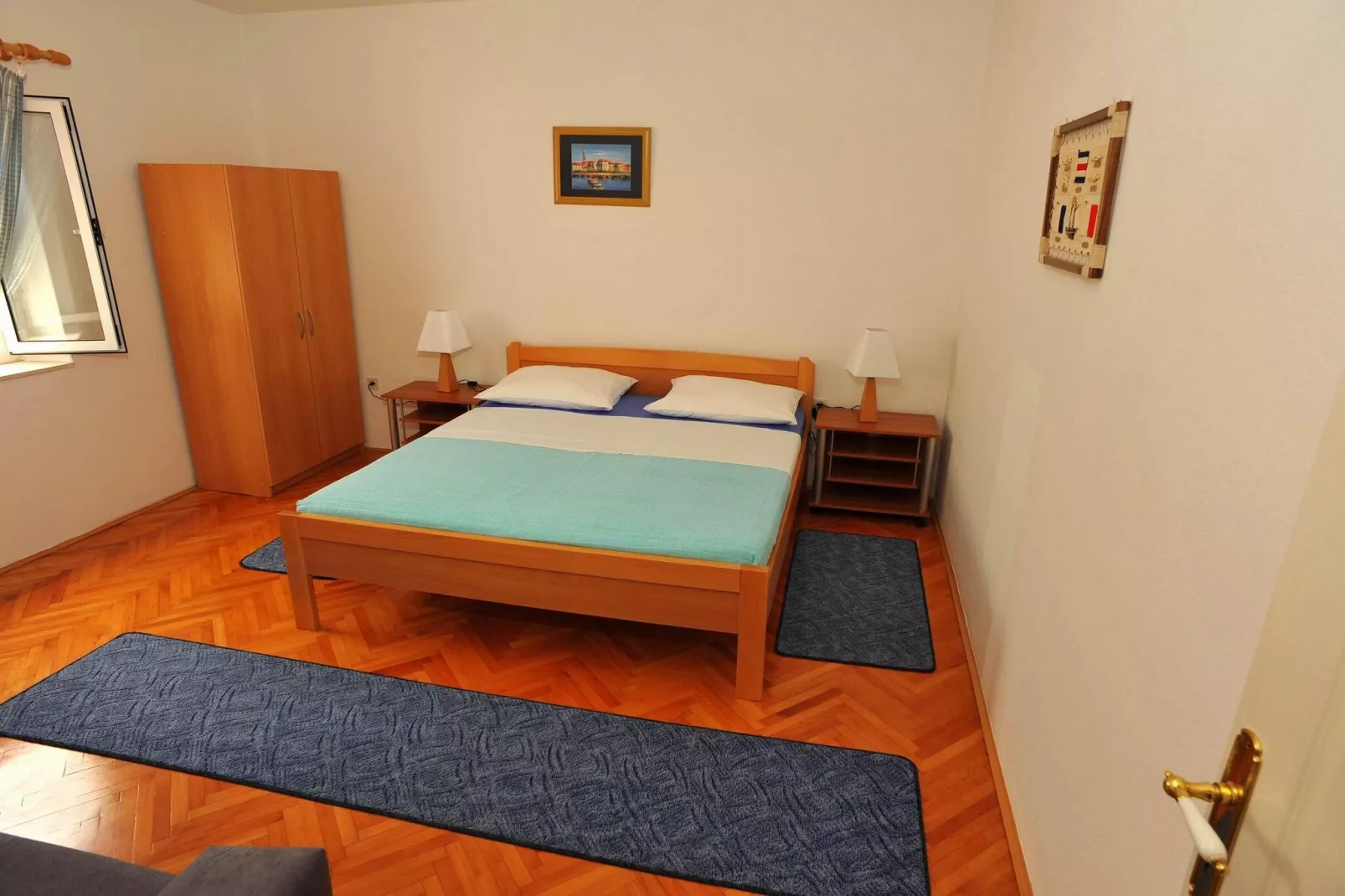 Villa Anni-Two Bedroom Apartment with Sea View Terrace(A2)-Chambre