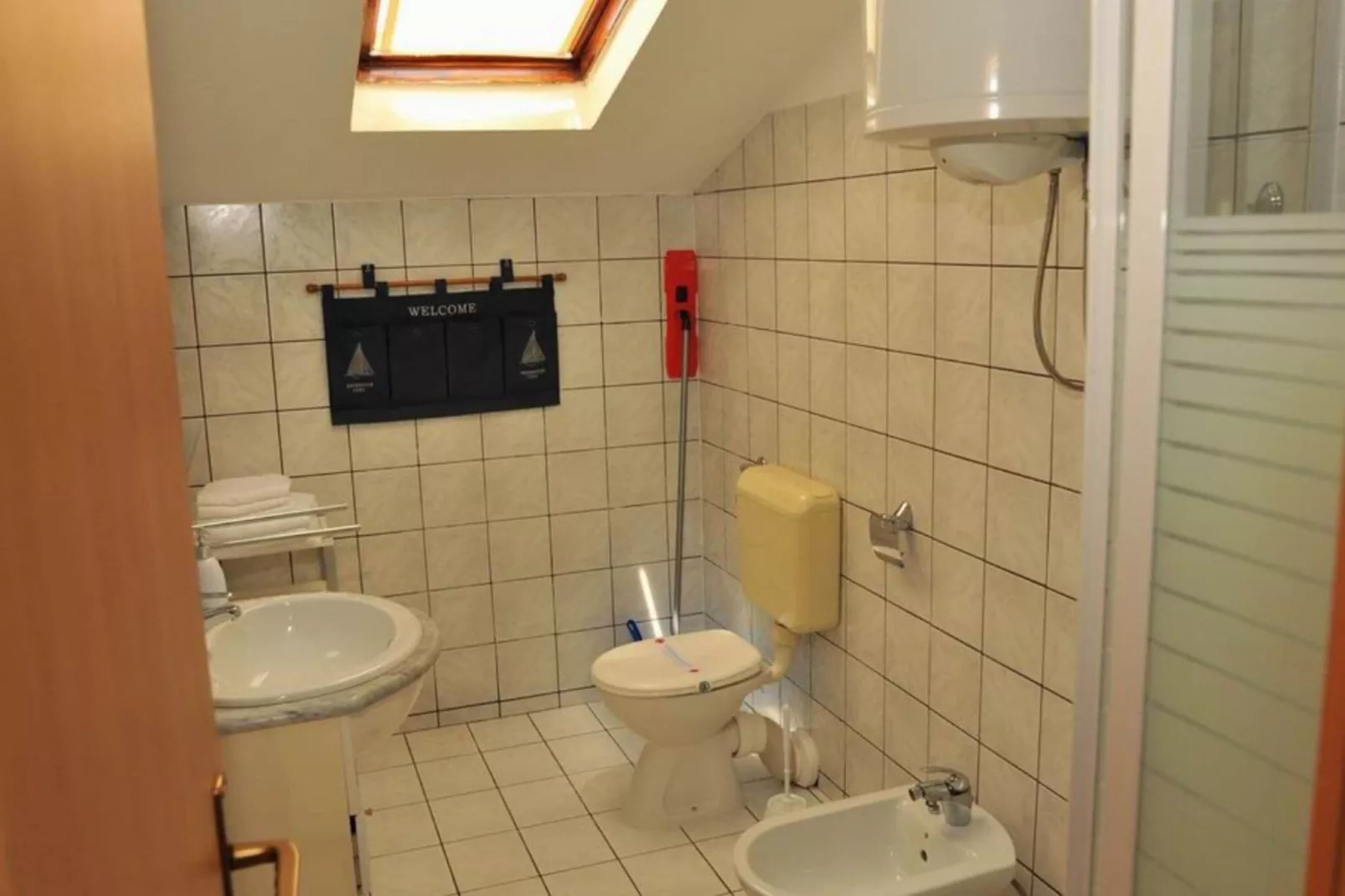 Villa Anni-Studio with Sea View Balcony(A4)-Bathroom
