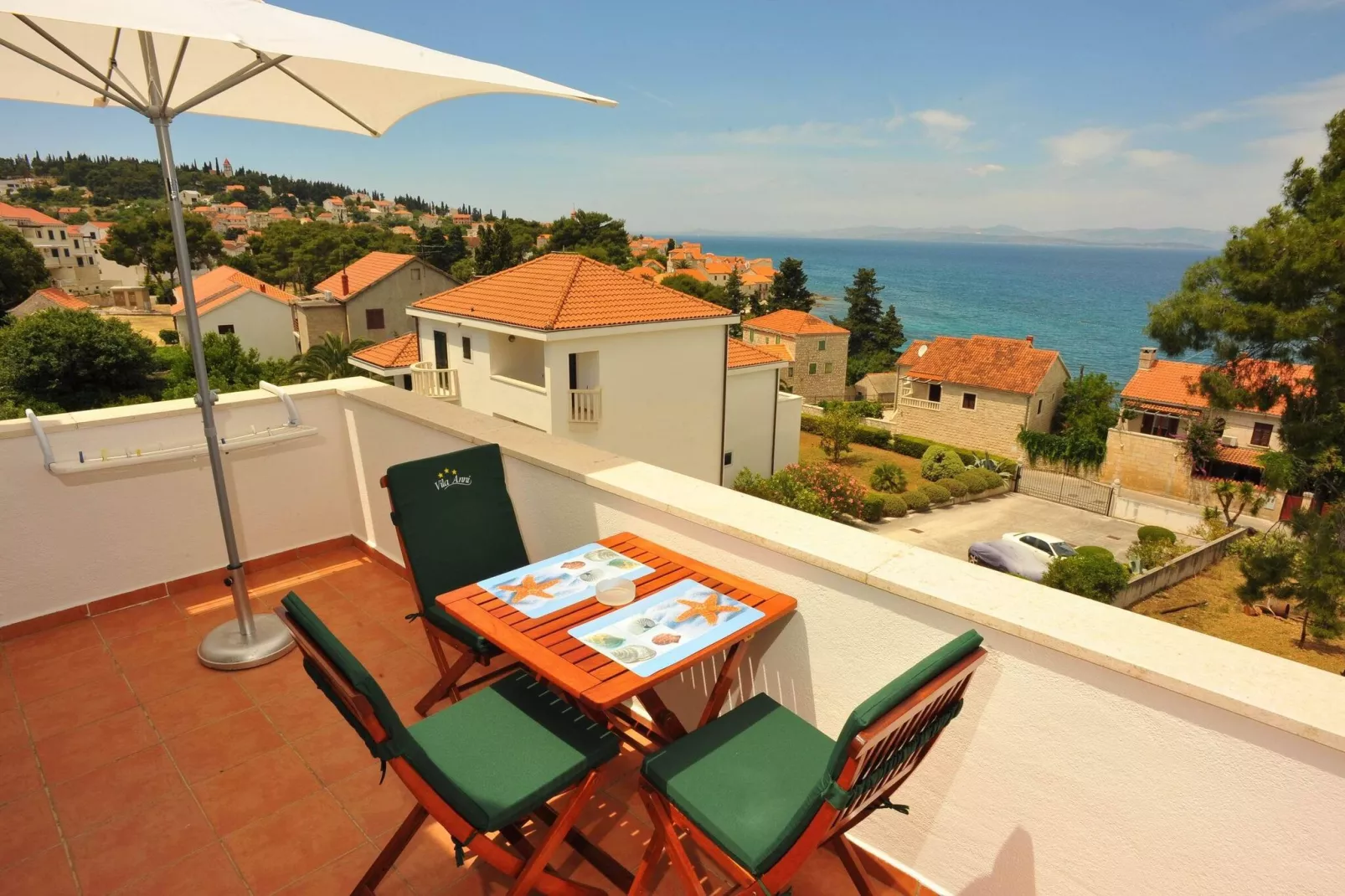 Villa Anni-Studio with Sea View Balcony(A4)-Terrace balcony