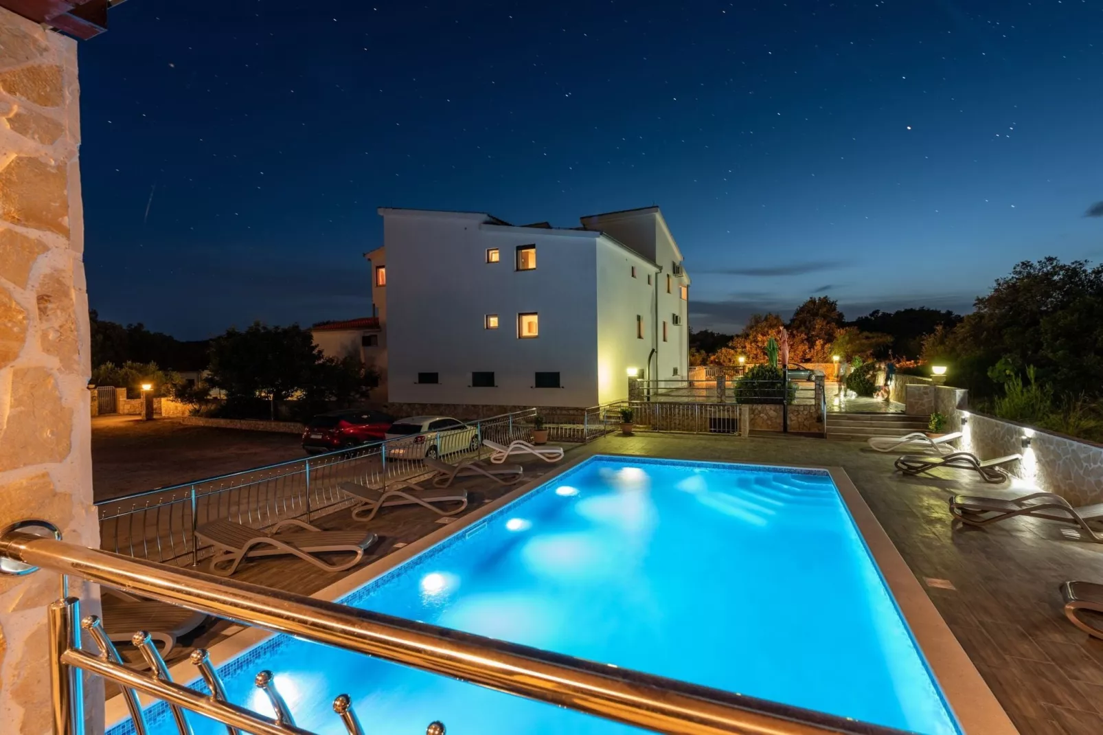 Apartments Karen - Standard One Bedroom Apartment with Balcony (A3)-Schwimmbad