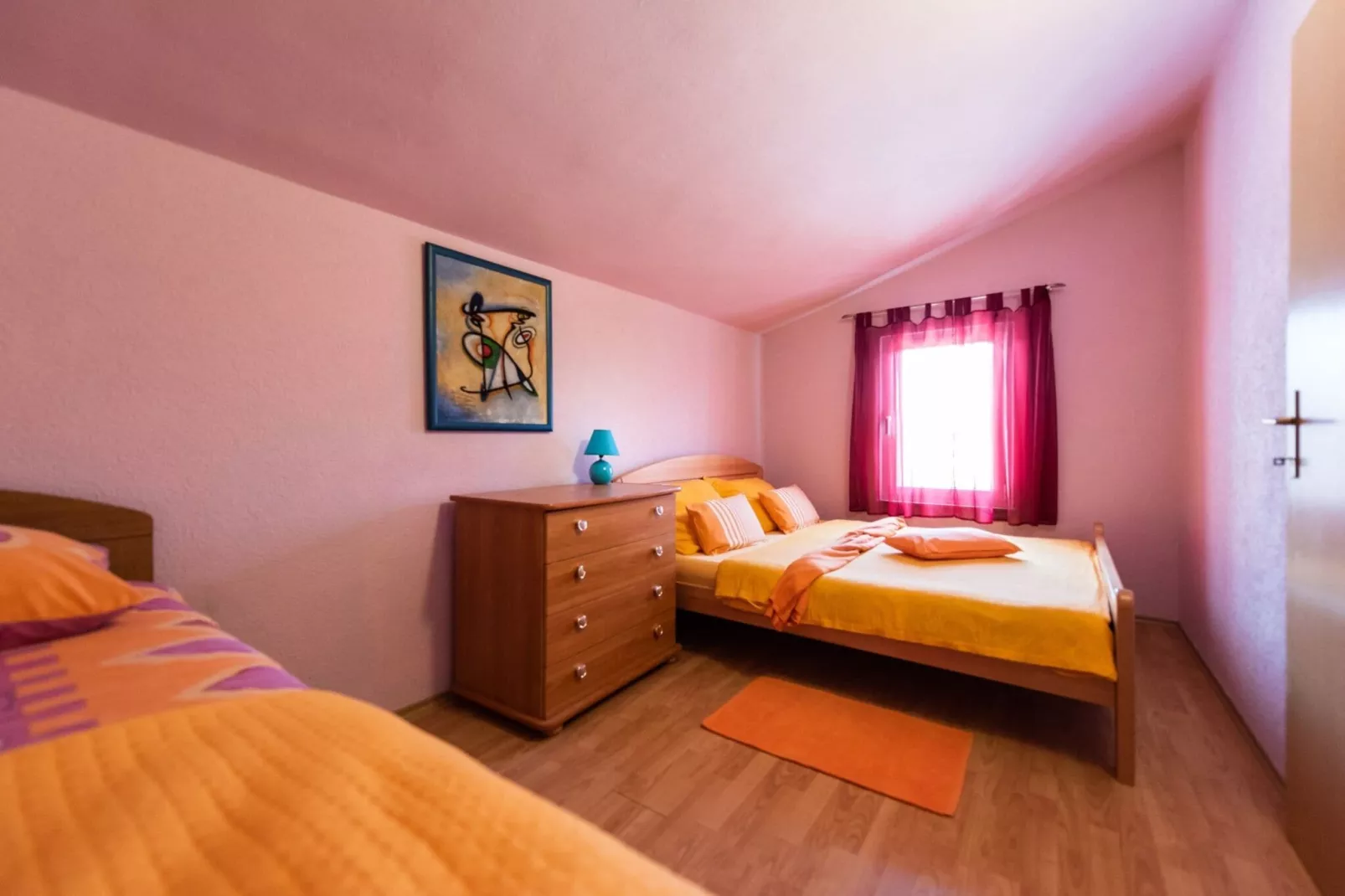 Apartments Karen - Three Bedroom Apartment with Terrace (A5)-Chambre