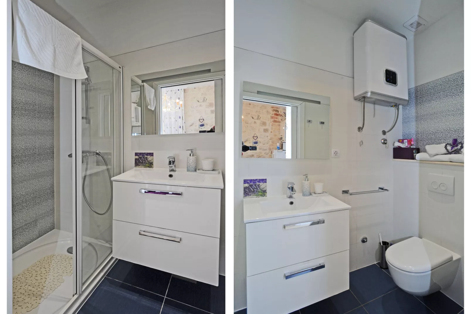 L & L Old Town Apartments - One bedroom Apartment (Lavander)-Bathroom