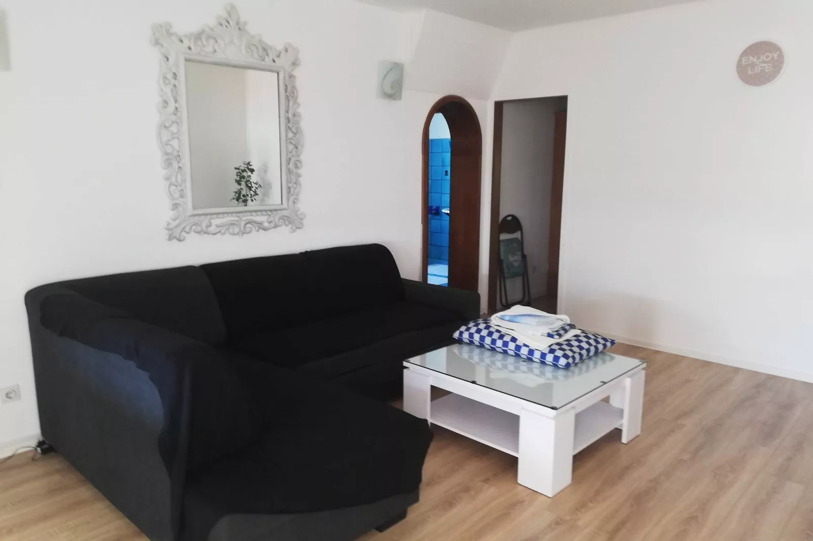 Villa Elit-Two Bedroom Apartment with  Sea View Terrace ( A1)-Living room