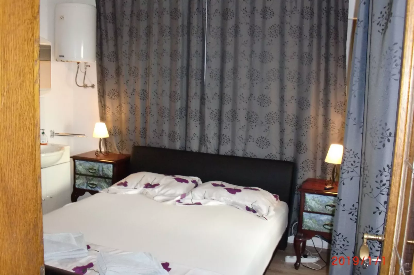 Villa Elit-Two Bedroom Apartment with Terrace (A2)-Chambre
