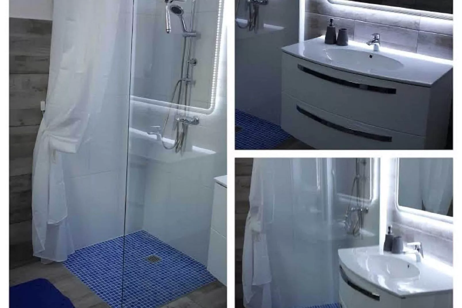 Villa Elit - Comfort Two Bedroom Apartment with Terrace ( A5)-Salle de bain