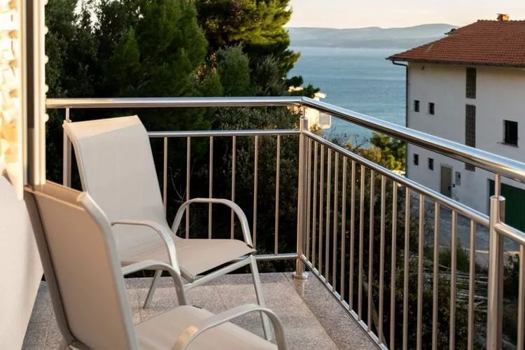 Apartments Palma - Two Bedroom Apartment with Balcony and Sea View  ( Veliki )-Terrace balcony
