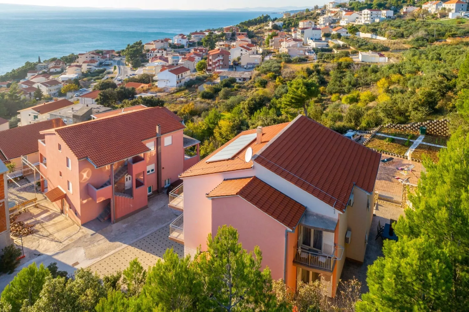 Apartments Palma - Two Bedroom Apartment with Balcony and Sea View  ( Veliki )-View