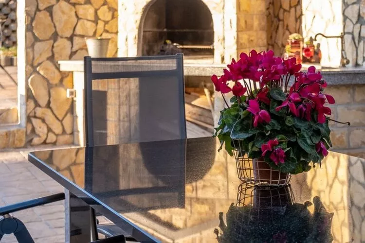 Apartments Palma - Two Bedroom Apartment with Balcony and Sea View  ( Veliki )-Terrace