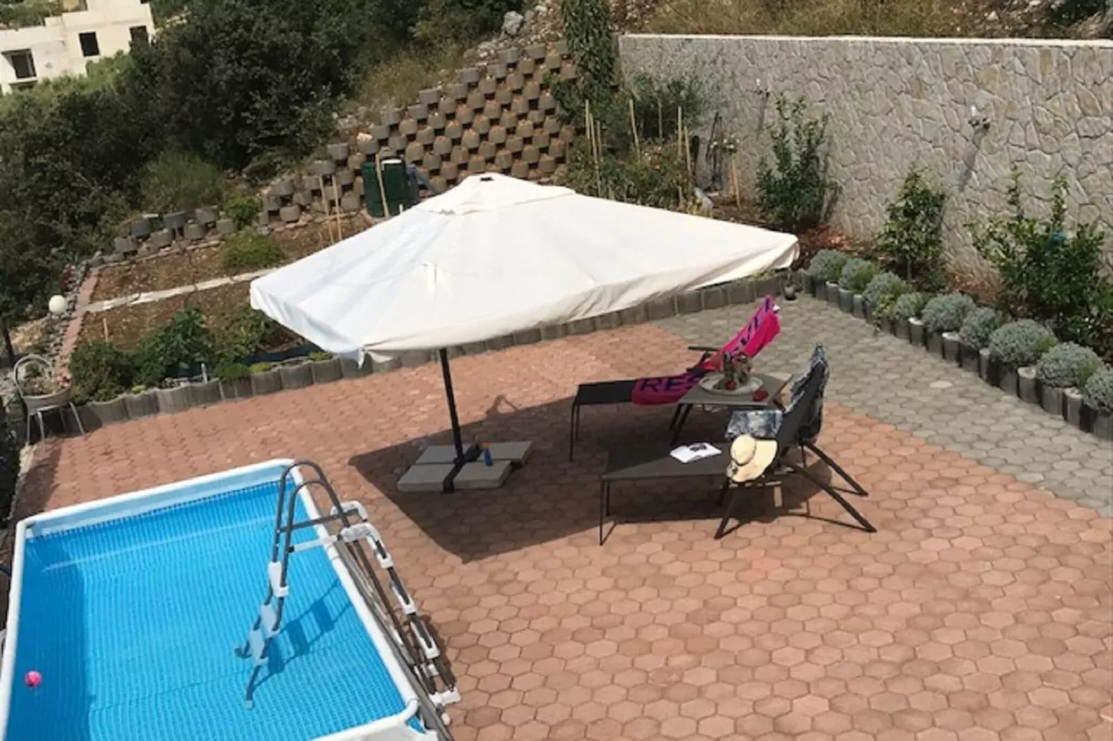 Apartments Palma -Studio with Balcony  and Sea View( Mali )-Pool