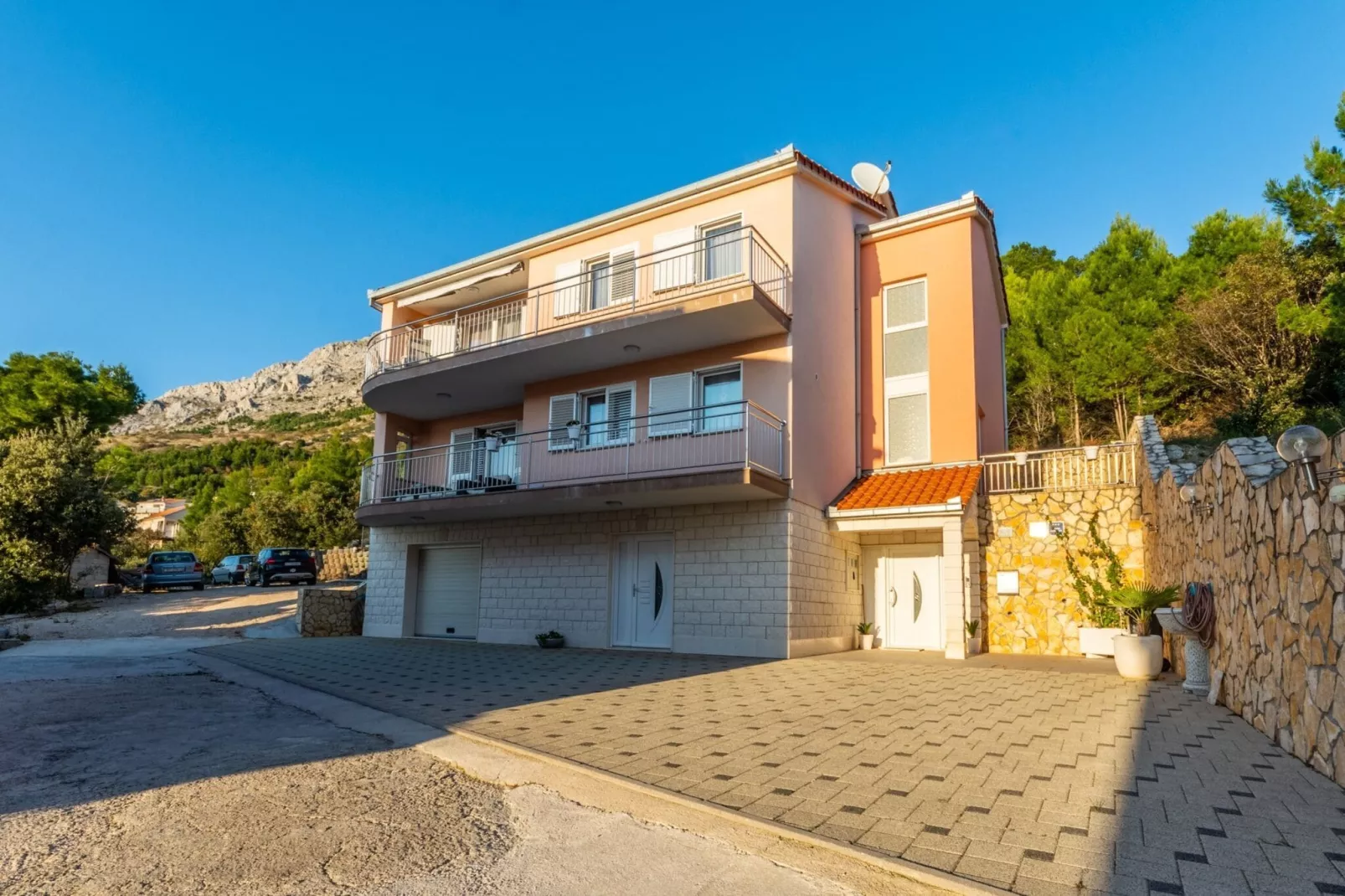 Apartments Palma -Studio with Balcony  and Sea View( Mali )-Outdoor