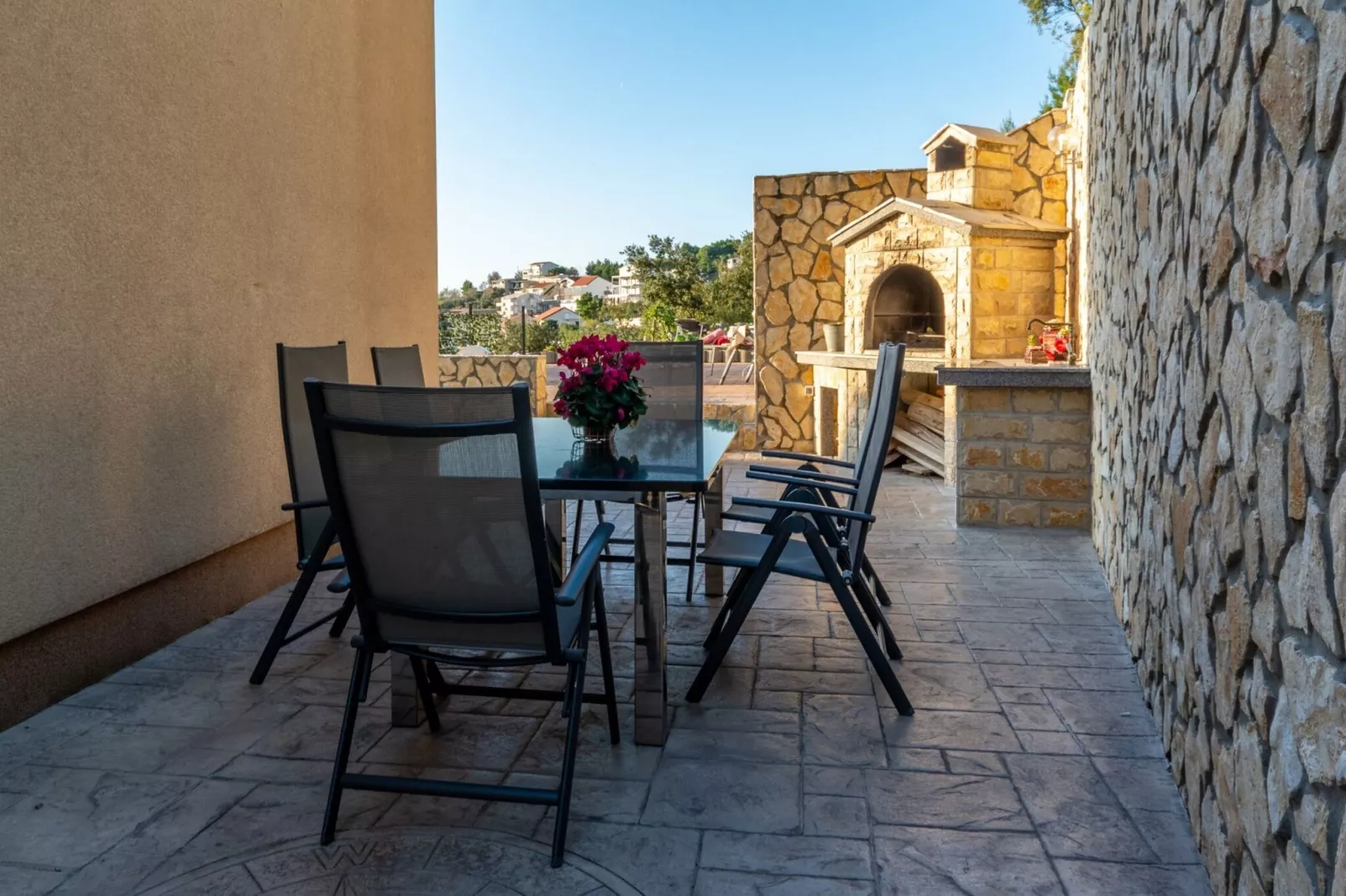 Apartments Palma -Studio with Balcony  and Sea View( Mali )-Outdoor