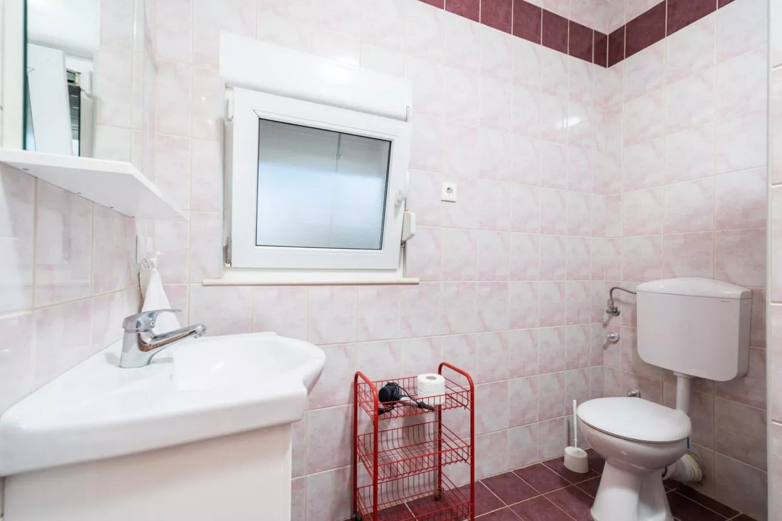 Apartments Fran-One Bedroom Apartment with Terrace and Sea View ( Fran 1 )-Bathroom
