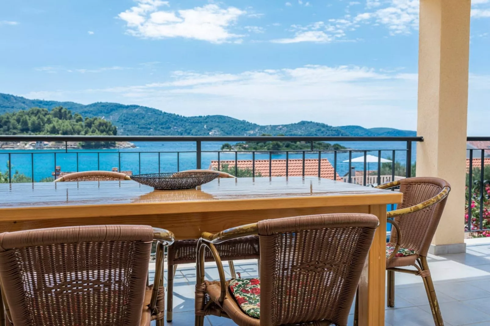 Apartments Fran-One Bedroom Apartment with Terrace and Sea View ( Fran 1 )-Terrace