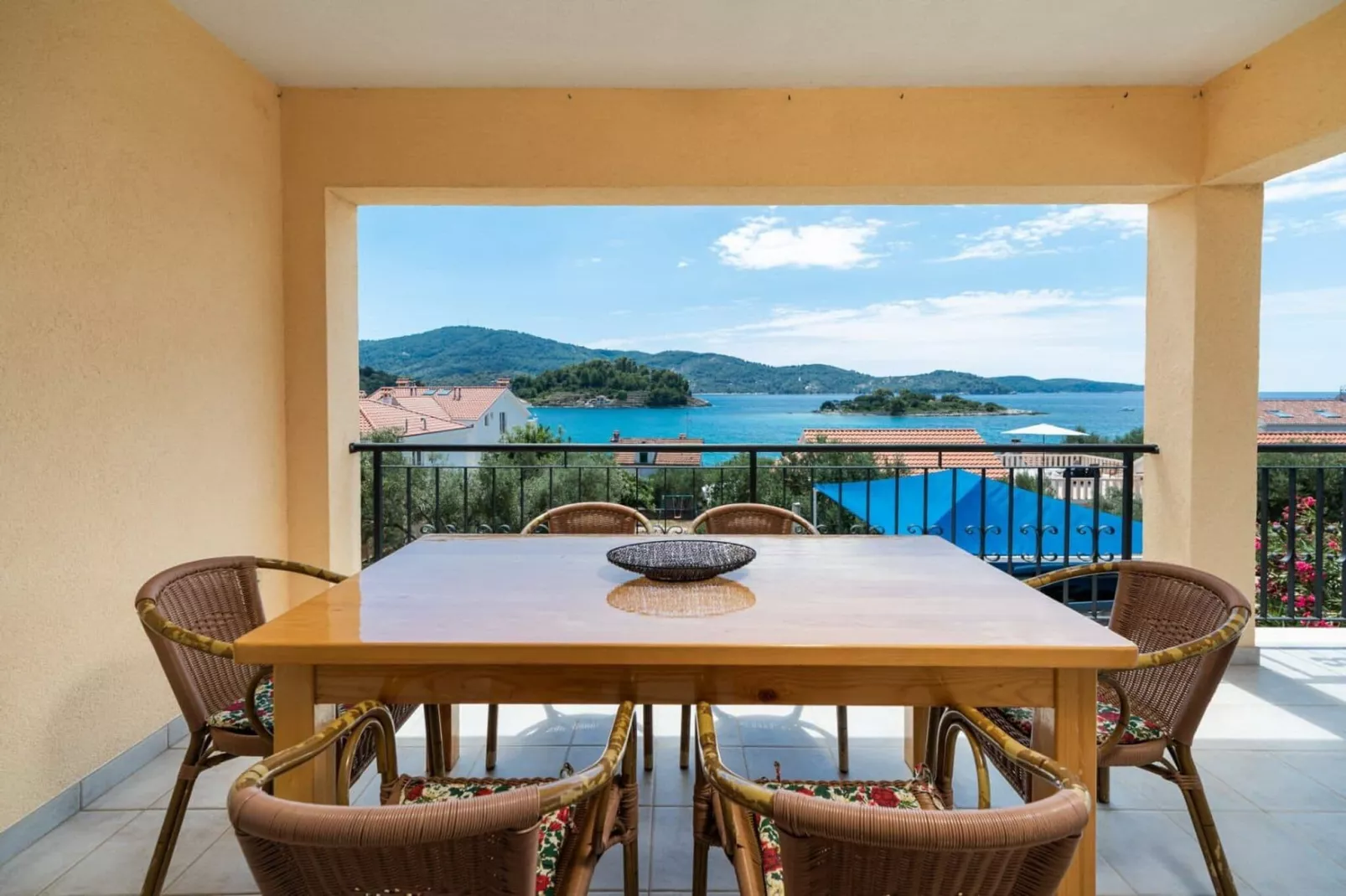 Apartments Fran-One Bedroom Apartment with Terrace and Sea View ( Fran 1 )-Terrace