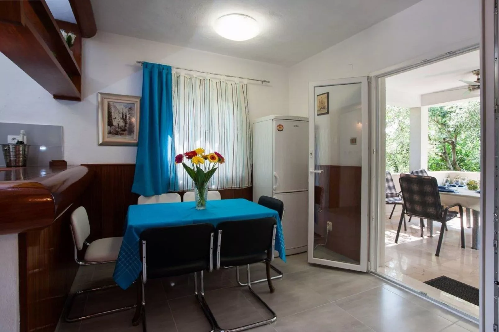 Holiday home  Ingrid - Four Bedroom Holiday Home with Pool-Salle à manger