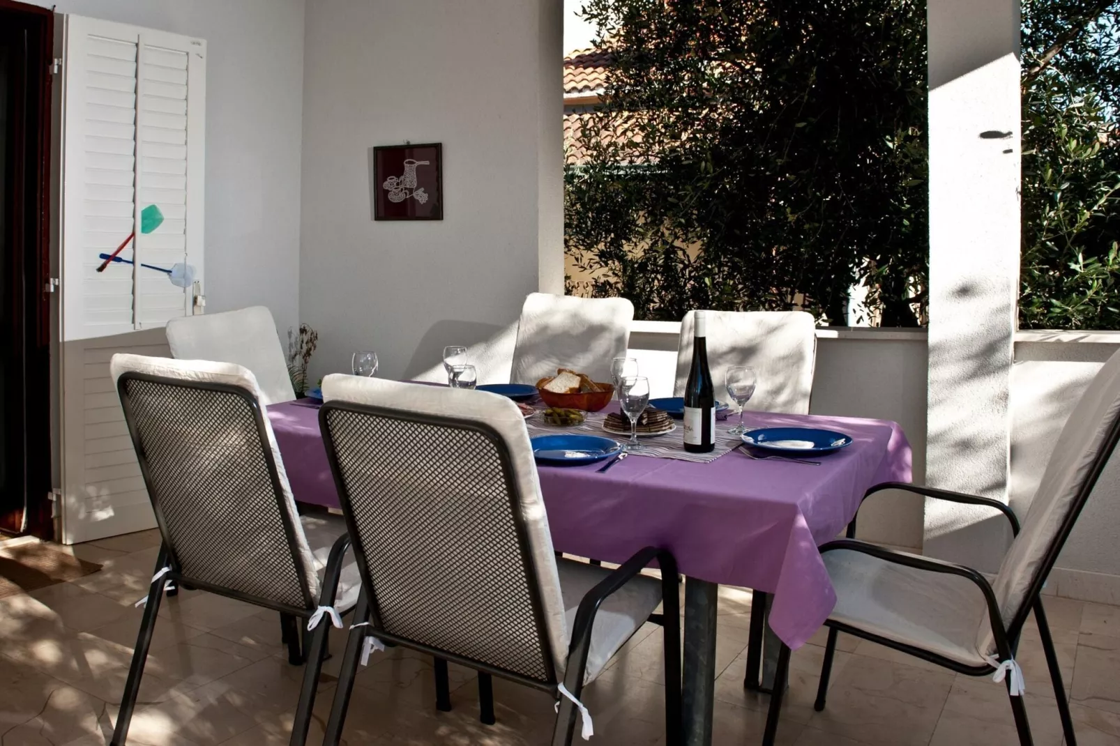 Holiday home  Ingrid - Four Bedroom Holiday Home with Pool-Terrasse