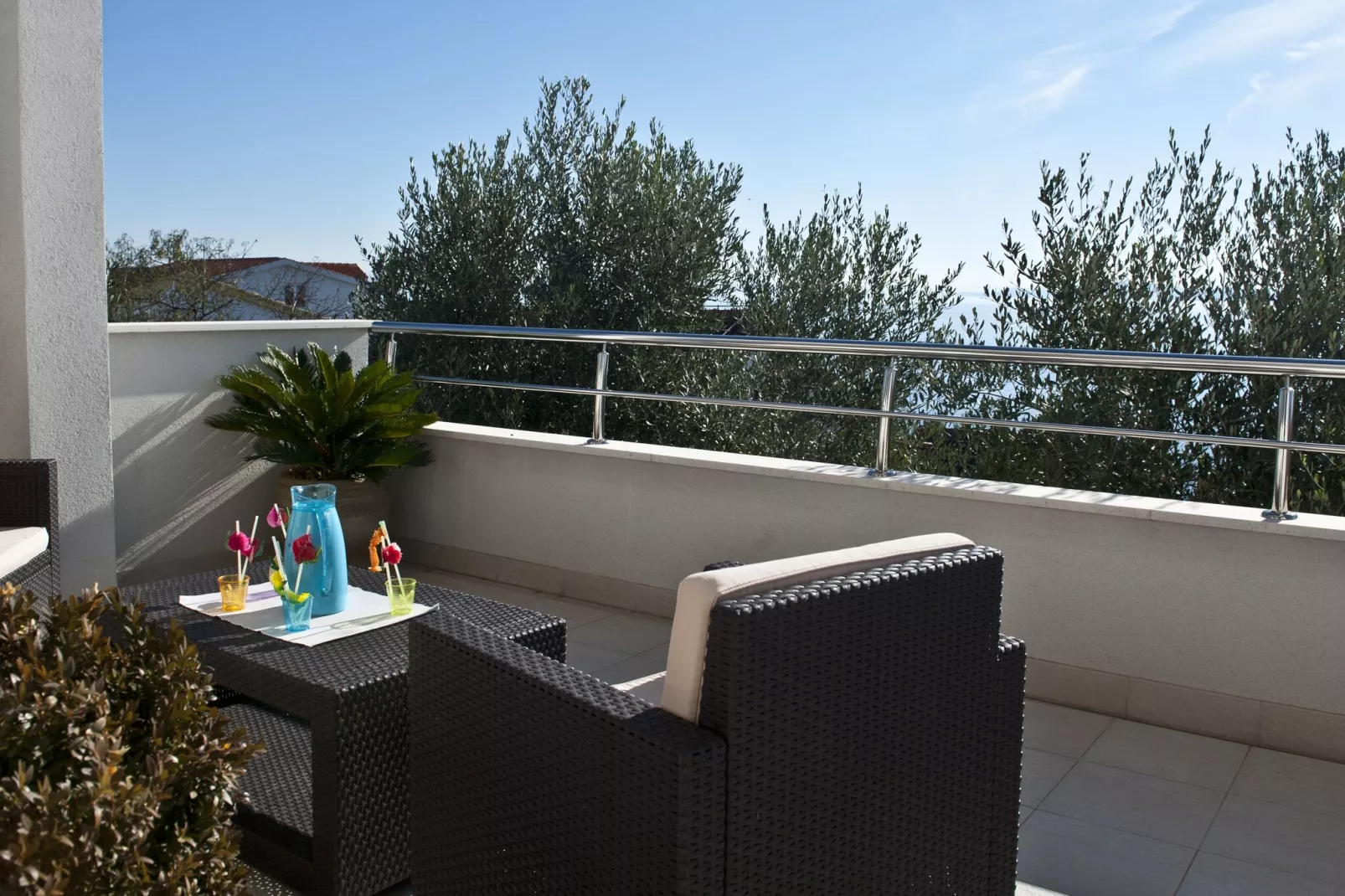 Holiday home  Ingrid - Four Bedroom Holiday Home with Pool-Terrasse